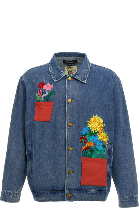 Coats & Jackets for Men Kidsuper 'flower Pots' Jacket