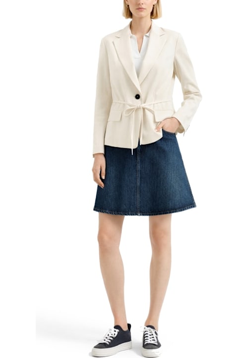 Brunello Cucinelli for Kids Brunello Cucinelli Belted Jacket