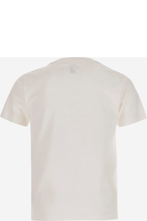Polo Ralph Lauren T-Shirts & Polo Shirts for Boys Polo Ralph Lauren Cotton T-shirt With Logo