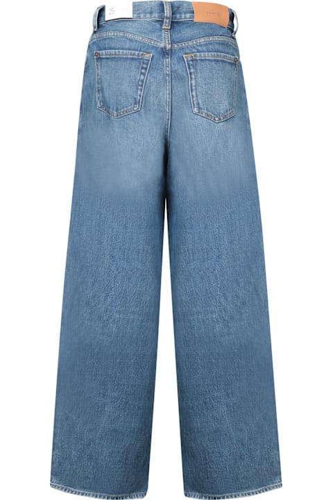7 For All Mankind Clothing for Women 7 For All Mankind Sam Baggy Jasper Blue Jeans