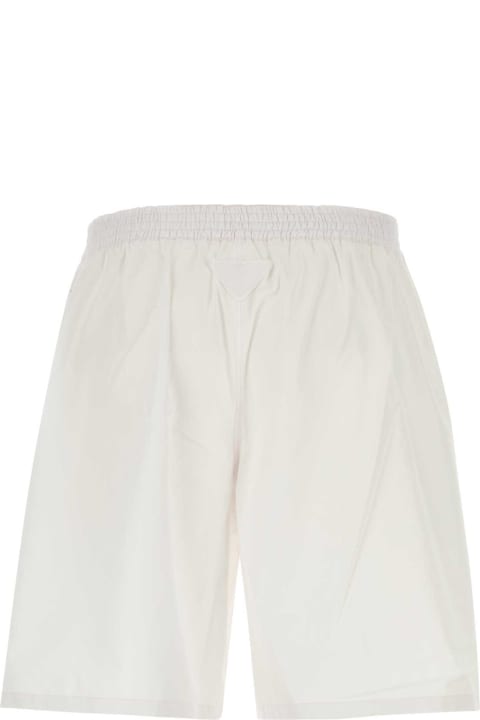 Clothing for Men Prada Light Pink Cotton Bermuda Shorts