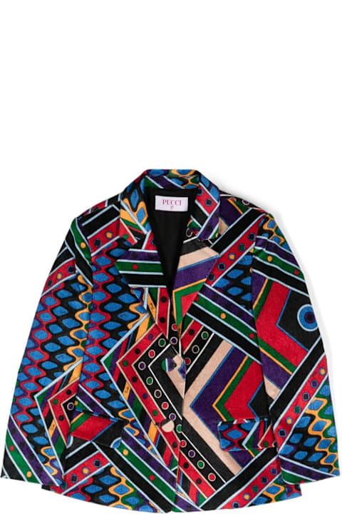 Pucci Coats & Jackets for Girls Pucci Blazer Monopetto