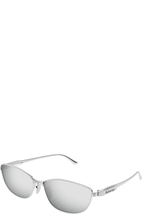 Homeware Balenciaga Eyewear Bb0357sa-002silver-silver-silver
