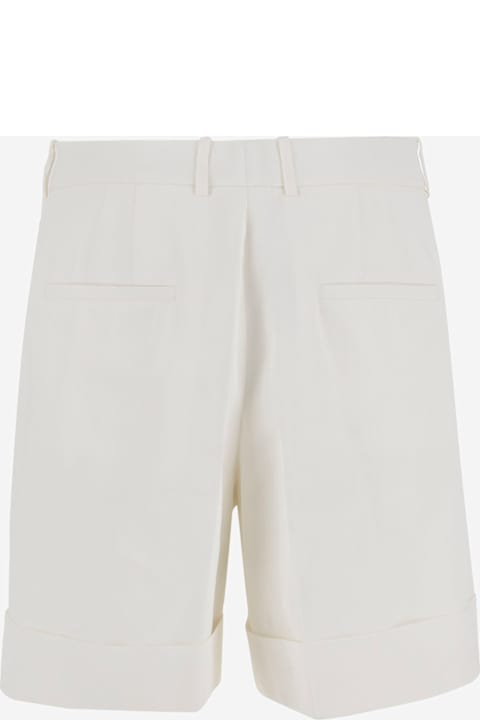 Jil Sander Pants & Shorts for Women Jil Sander Short Linen Pants