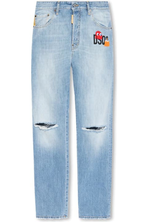 Dsquared2 Jeans for Men Dsquared2 X Pac-man '642' Jeans
