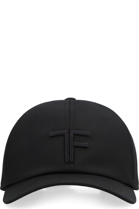 Tom Ford Hats for Men Tom Ford Logo Baseball Cap