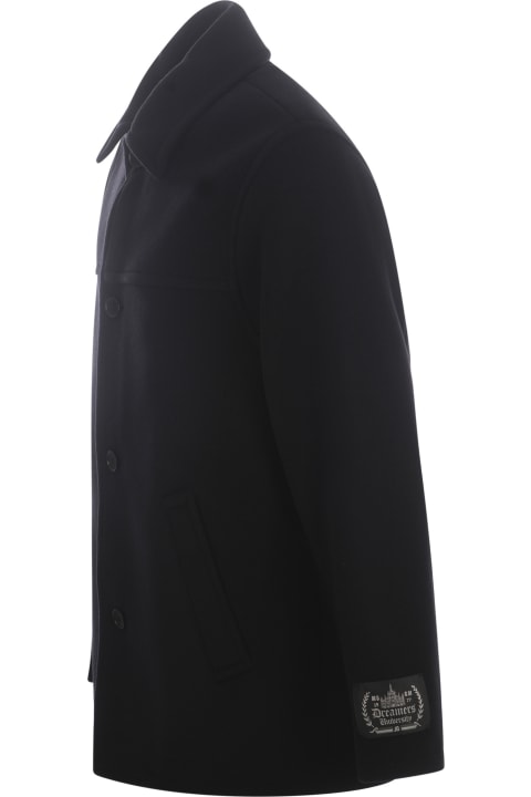 メンズ MSGMのコート＆ジャケット MSGM Coat Msgm In Virgin Wool