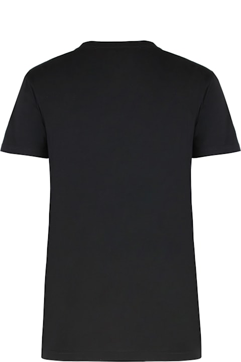 Topwear for Women Moncler Cotton Crew-neck T-shirt