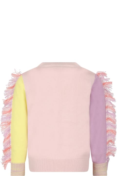 Stella McCartney Kids Sweaters & Sweatshirts for Girls Stella McCartney Kids Multicolor Sweater For Girl With Unicorn
