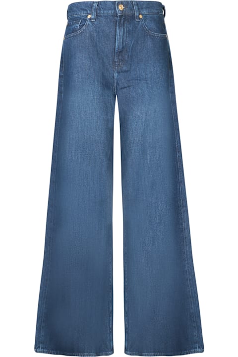 Fashion for Women 7 For All Mankind Willow Wide Leg Blue Jeans