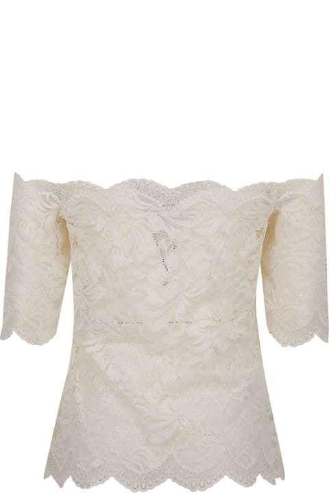 Paco Rabanne Topwear for Women Paco Rabanne Off-shoulder Lace Top