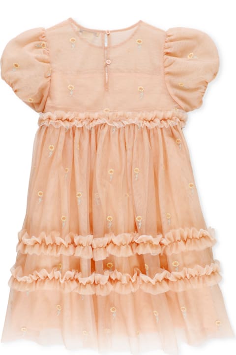 Sale for Kids Stella McCartney Sunflower Embroidery Dress