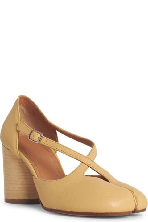 Maison Margiela High-Heeled Shoes for Women Maison Margiela Tabi Toe Block Heeled Pumps