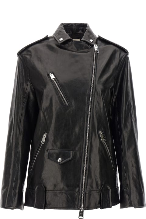 Khaite for Women Khaite 'hanson' Leather Biker Jacket