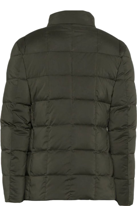 Fay Coats & Jackets for Men Fay Green Quilted Padded Jacket
