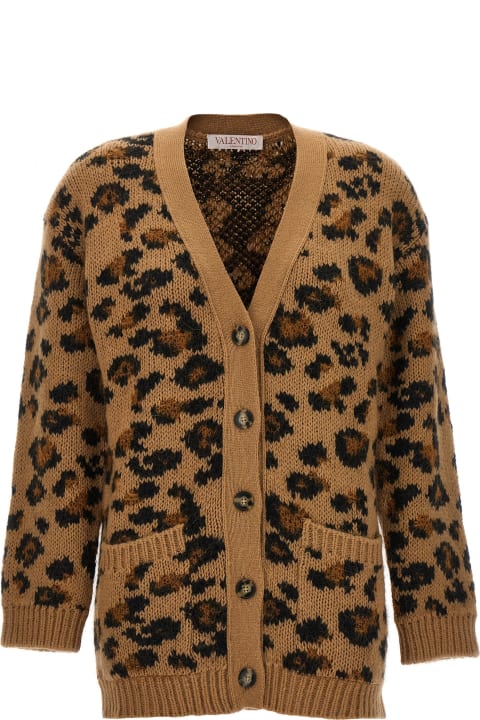 أدوات منزلية Valentino Garavani Valentino Animalier Cardigan