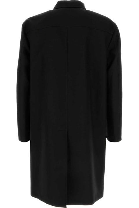 Fashion for Men Gucci Black Wool Coat