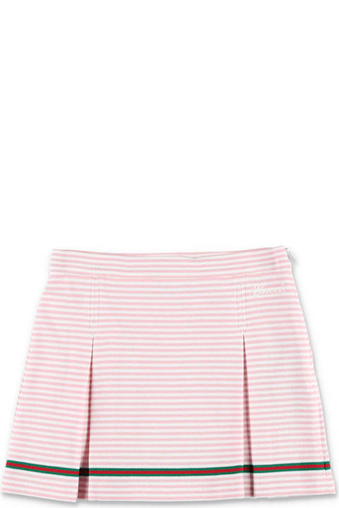 Gucci Bottoms for Girls Gucci Kid - Embroidered Skirt