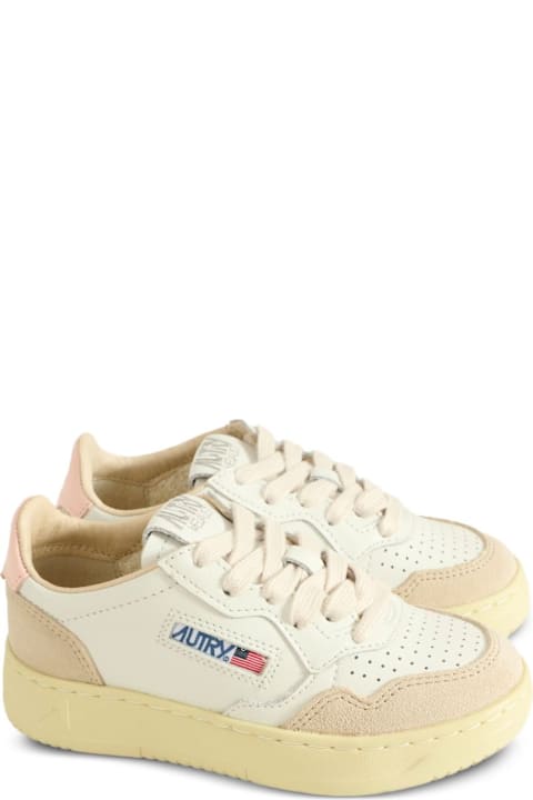 Homeware Autry Autry Kids Medalist Perforated Leather Sneakers