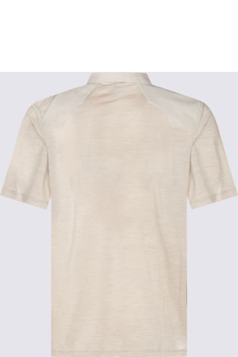 Arc'teryx Veilance for Men Arc'teryx Veilance Grey Wool Frame Ss Polo Shirt