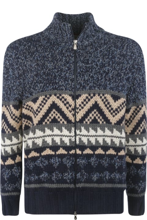 メンズ Brunello Cucinelliのウェア Brunello Cucinelli Zip Knitted Sweater