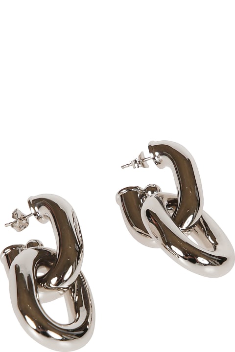 Jewelry for Women Paco Rabanne Double Hoop Earrings
