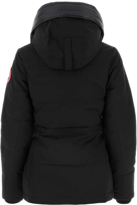 Fashion for Women Canada Goose Black Polyester Blend Chelsea Down Jacket