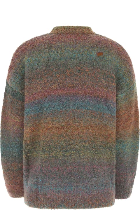 Ader Error Sweaters for Men Ader Error Multicolor Polyester Blend Oversize Sweater