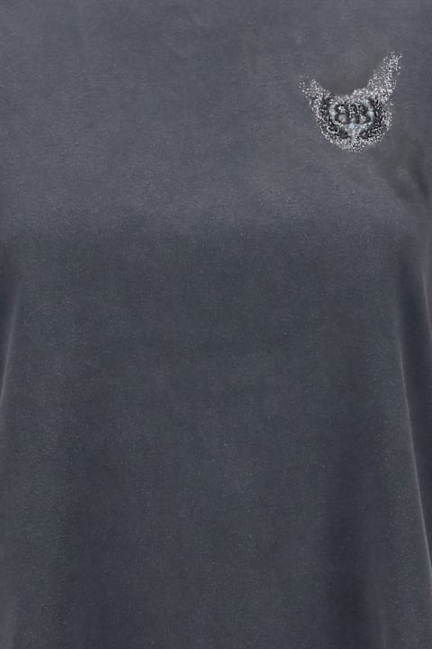 Balenciaga ملابس علوية لـ السيدات Balenciaga Cropped T-shirt