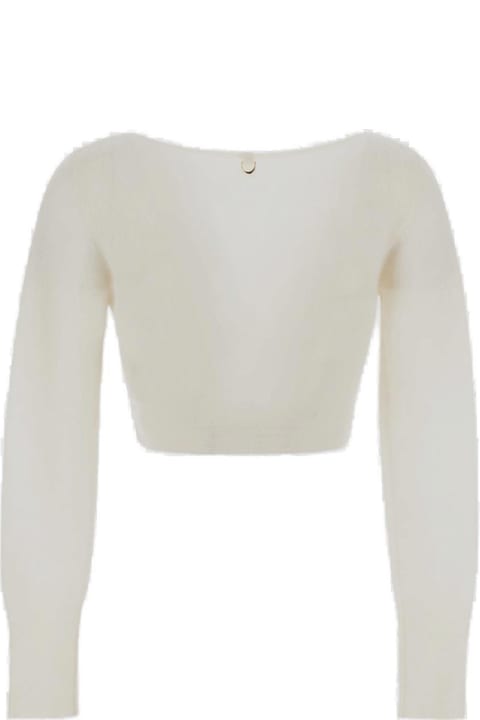 Jacquemus Sweaters for Women Jacquemus Le Alzou Cropped Cardigan