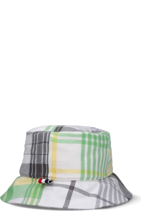 Fashion for Men Thom Browne 'quartered Funmix' Bucket Hat