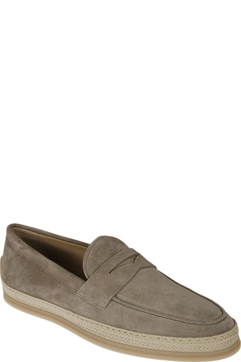 Tod's for Men Tod's Raffia Sole Loafers