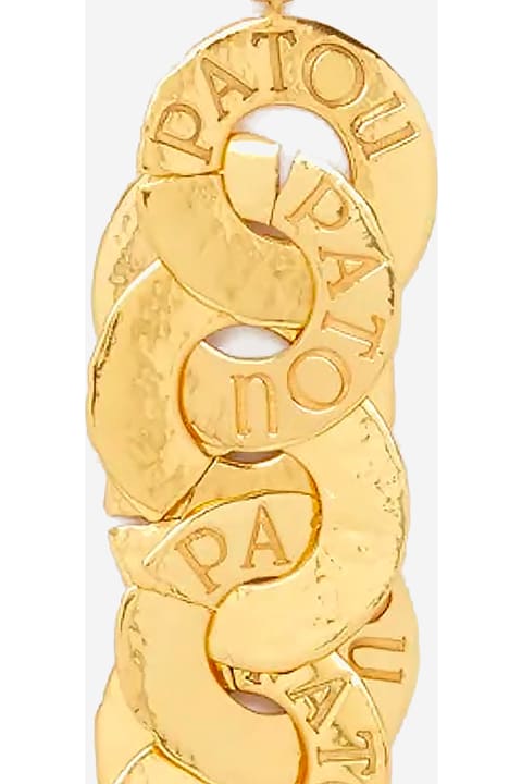 Brass Bracelet With Engraved Logo