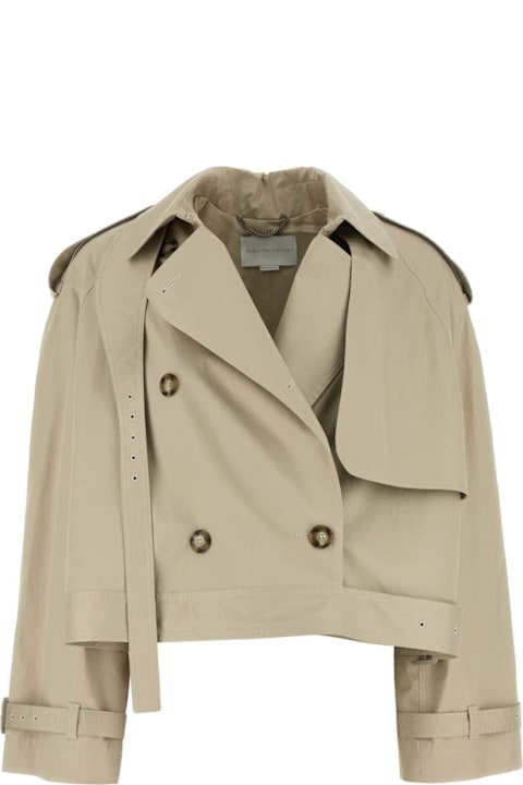 Homeware Stella McCartney Sand Cotton Trench Coat