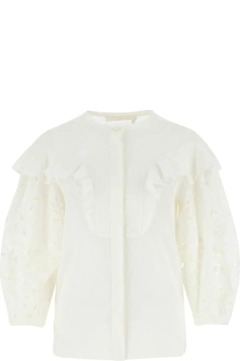 Sale for Women Chloé Ivory Linen Blouse
