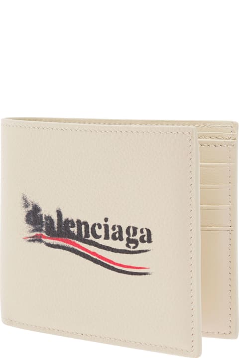 Balenciaga Accessories for Men Balenciaga Balenciaga Foldable Wallet With Logo