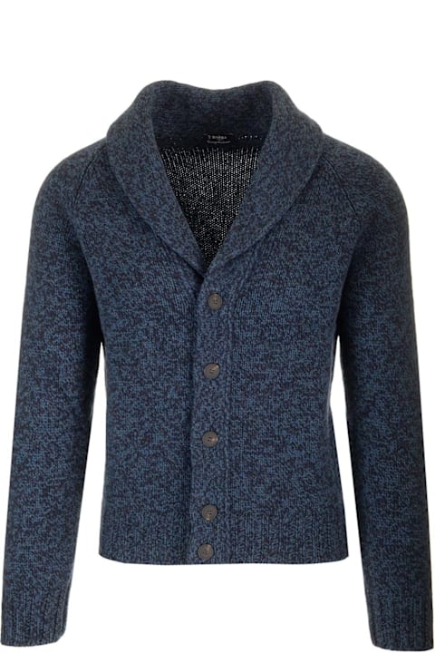 Barba Napoli Clothing for Men Barba Napoli Cardigan In Pure Virgin Wool