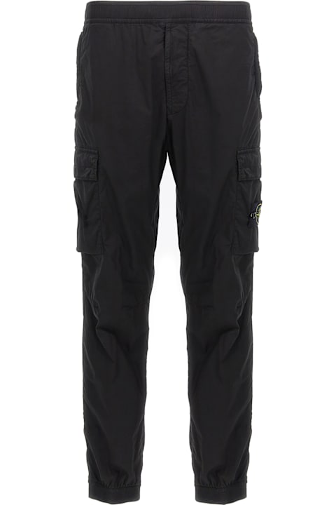 Homeware Stone Island Logo Patch Cargo Pants