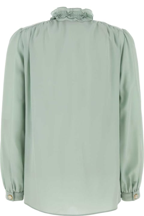 Valentino Garavani Topwear for Women Valentino Garavani Tiffany Crepe Shirt