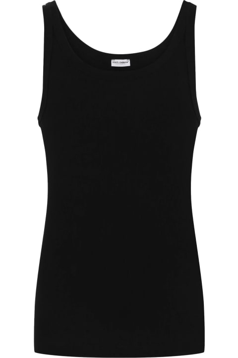 Dolce & Gabbana ملابس علوية لـ القسم الرجالي Dolce & Gabbana Tank Top 'marcello'