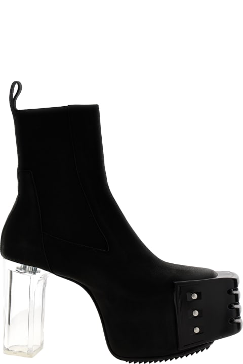 'grilled Platforms 45' Ankle Boots