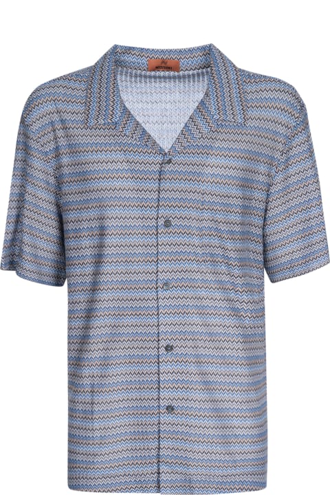 Missoni Shirts for Men Missoni Buttoned Short-sleeved Shirt