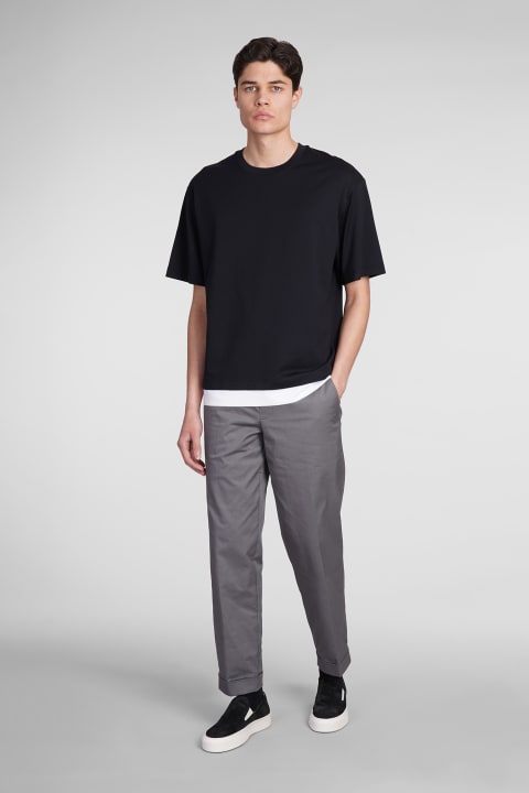 Neil Barrett Topwear for Men Neil Barrett T-shirt In Black Cotton