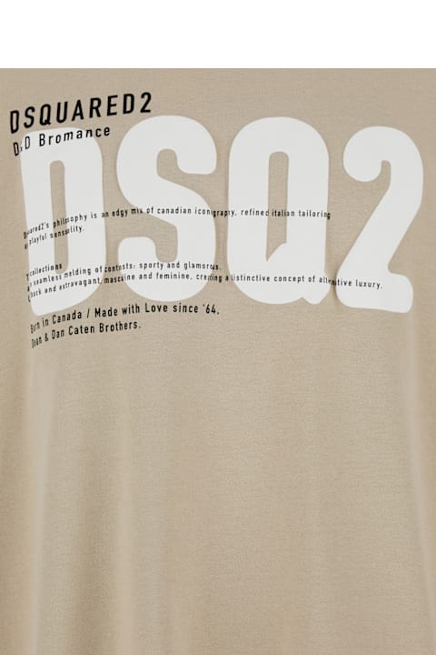 Homeware Dsquared2 Maxi Logo Print T-shirt