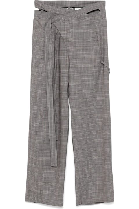 Ottolinger for Men Ottolinger Wool Blend Wrap Trousers