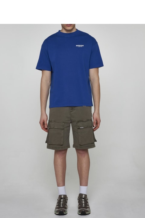 REPRESENT Topwear for Men REPRESENT Logo Cotton T-shirt