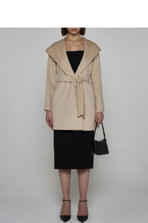 Coats & Jackets for Women Max Mara Studio Vidim Wool And Cashmere Coat