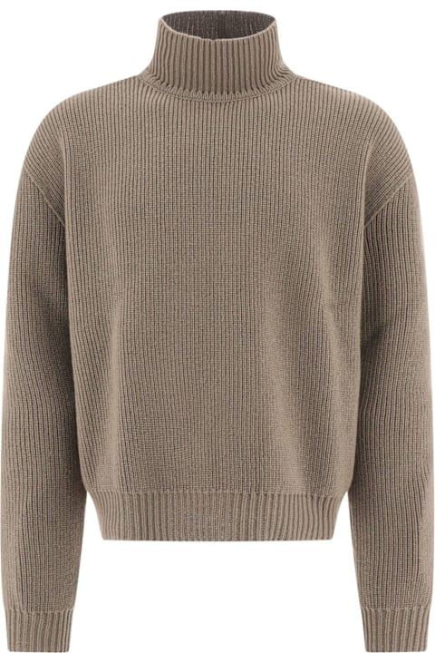 Sweaters for Men Rick Owens Turtleneck Knitted Jumper