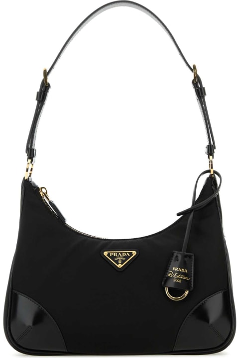 Prada for Women Prada Black Re-nylon Re-edition 2002 Shoulder Bag