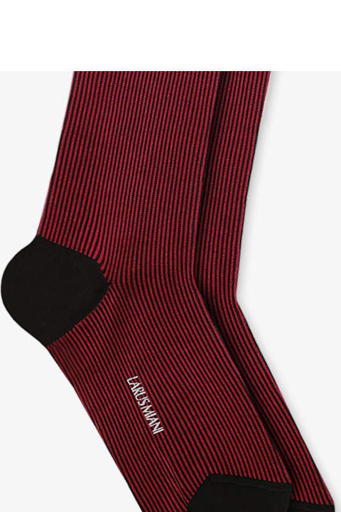 Underwear for Men Larusmiani Striped Socks Socks